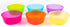 Kids Plastic Dinnerware Set of 12 Multi Color Bowls - Reusable, BPA-Free, Dishwasher Safe and Microwaveable...