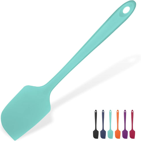 Heat Resistant Silicone Large Spatula: U-Taste 600ºF High Heat Flexible 11.38in Silicon Mixing Stirring Cooking Scraping Baking Bowl Scraper Seaml...