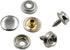 Yoohey 20 Sets Boat Canvas Snaps 3/8 Inch Snaps Fastener Screw Snaps Stainless Steel Heavy Duty Snaps Button with Setting Tool for Boat...