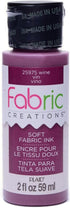 Fabric Ink in Assorted Colors (2-Ounce), Wine...