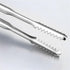2 Pcs Ice Tongs for Ice Bucket 6.7 Inch - Premium Stainless Steel Ice Tongs with Teeth for Ice Sugar Cubes Tea Party Coffee Bar Food Serving, Silv...