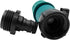 Plastic Garden Hose Quick Connect with Shutoff Valve Set Male and Female, 3/4” Quick Connectors with Valve for Water Hose Coupling, Quick Release ...