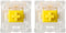 kutethy Gateron Milky Yellow Pro V2 Switches, Pre-lubed Linear 5 pin for All MX Mechanical Keyboard (90PCS, Milky Yellow Pro)...