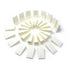 Amazon Basics Cosmetic Rectangular Foam Wedges, 192 Count (6 Packs of 32), White (Previously Solimo)...