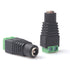 DC Power Connector 20 Pairs CCTV Power connectors 12V Male+Female 2.1x5.5MM DC Power Jack Plug Adapter Connector for CCTV Camera and LED Strip Lig...