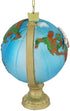 Kurt Adler Noble Gems Globe with Airplane Christmas Ornament...