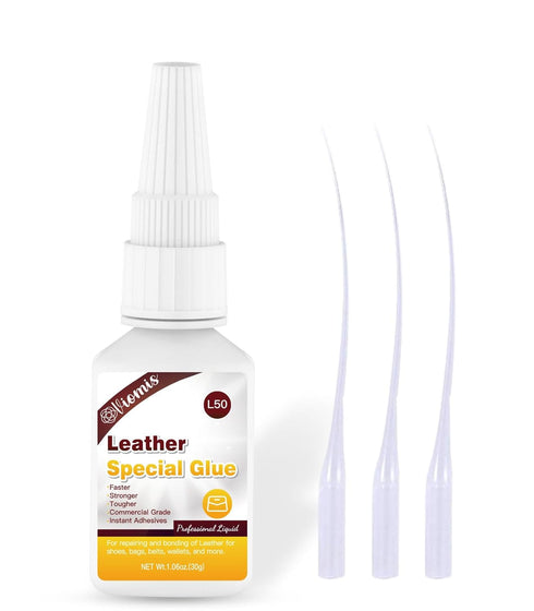 30g Leather Glue, Special Fabric Adhesive for Leather craft, Shoe Repair, Furniture Upholstery, DIY | Strong Bonding Permanent Clear Washable for ...