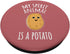 My Spirit Animal Is A Potato PopSockets PopGrip: Swappable Grip for Phones & Tablets PopSockets Adhesive PopGrip...