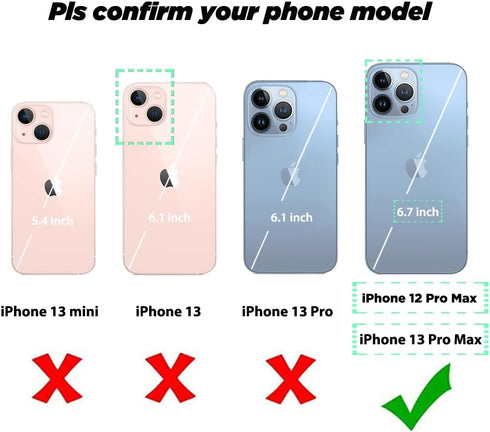 Opal Blue Marble Case Compatible with iPhone 13/12 Pro Max Flip Wallet Case with Card Holder Kickstand Slim Fit Sleeve with Card Slots Protective ...