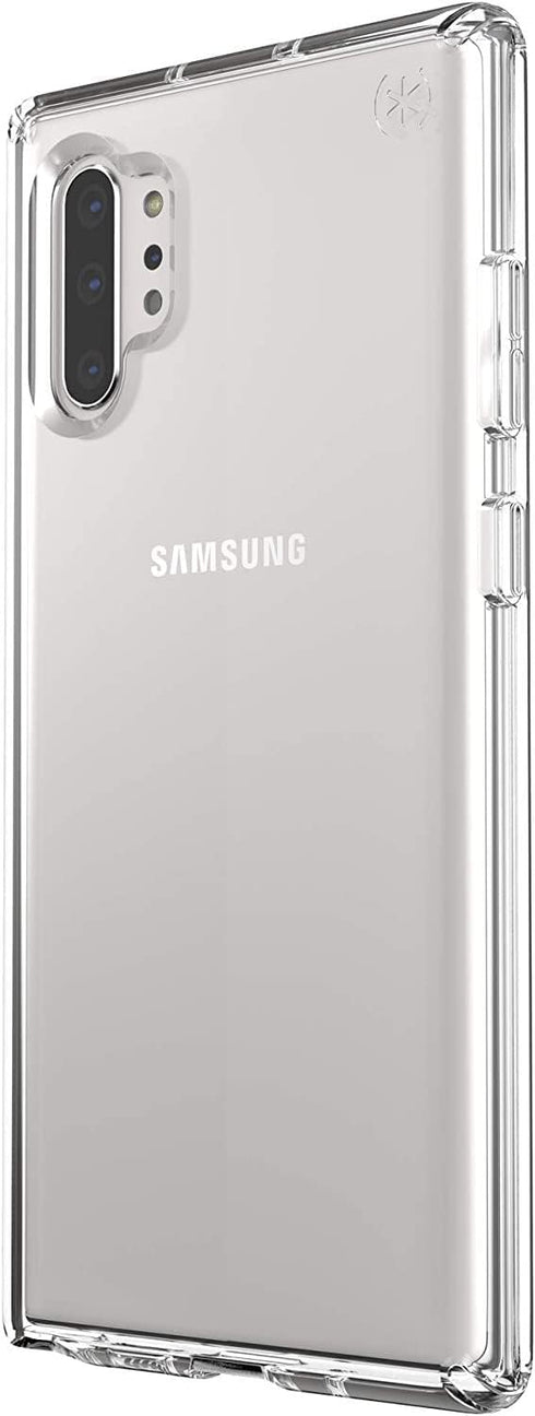 Speck Presidio Stay Clear Samsung Galaxy Note 10+ (PC), IMPACTIUM, Slim Fit, Case, Clear/Clear...