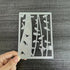 Bird on The Wire Metal Die Cuts for Card Making,Bird Flower Frame Card Cutting Dies Cut Stencils DIY Scrapbooking Album Embossing Paper Card Embos...