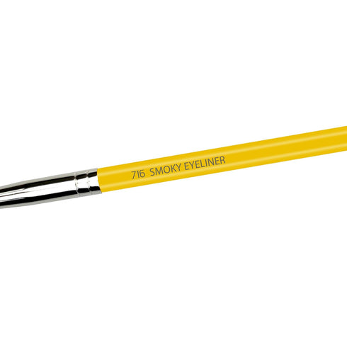 Bdellium Tools Professional Makeup Brush - Studio Series 716 Smoky Eyeliner - With Soft Synthetic Fibers, For Thick Lining (Yellow, 1pc)...