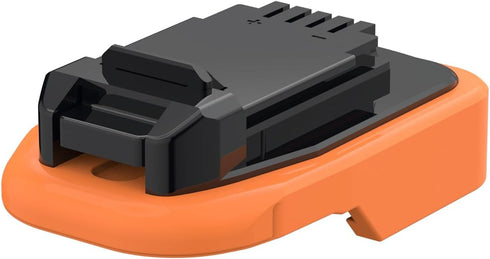 1x Adapter Run Tools# Only Fits Black&Decker Fits Porter Cable 20v MAX (Not Old Style 18v) Tools Compatible with Ridgid 18v Battery - Adapter Only...
