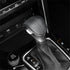 Matte Wood Grain Style ABS Car Gear Shift Knob Cover Trim Shifter Lever Handle Protective Sticker Compatible with KIA Telluride 2020-2024 Accessor...