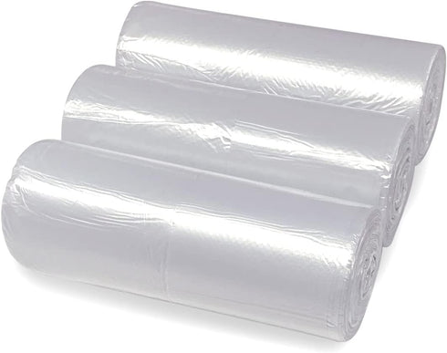 4 Gallon Trash Bags, Handle Tie Garbage Bags Strong Waste Basket Can Liners for Bathroom, Kitchen, Office, Bedroom, Office, Pet, Car...