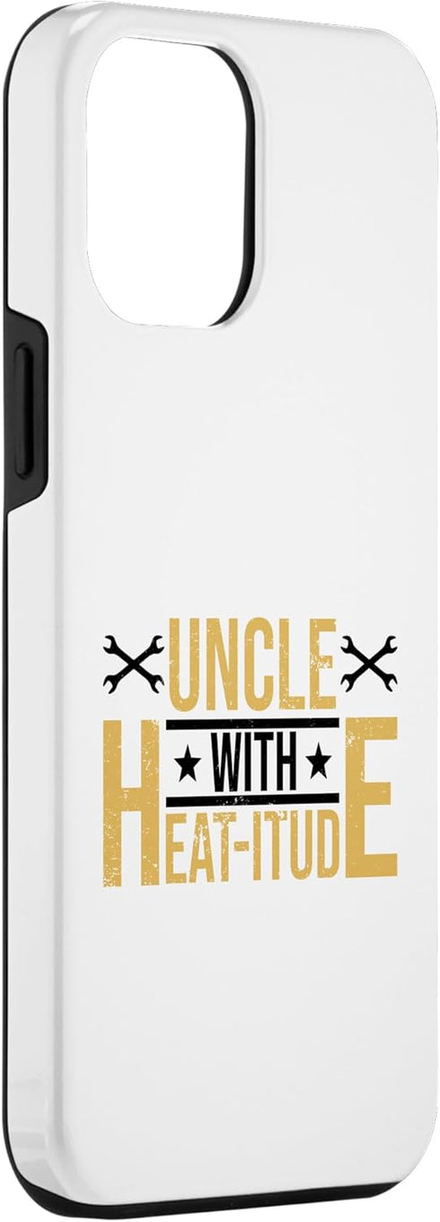 iPhone 14 Plus HVAC Maintenance Design For A HVAC Technician Uncle Case...