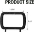 Car Sun Visor Mirror, Bling Reinestone Crystal Visor Makeup Vanity Cosmetic Mirror Clip for Women Girls, Automotive Mirror Light Sun Shading Unive...