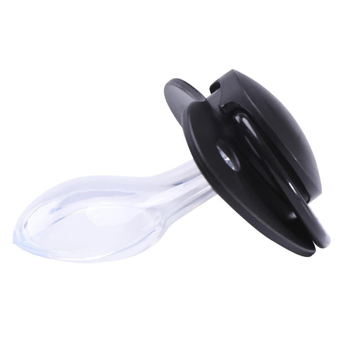 Littleforbig Smallshield Adult Sized Pacifier Black...