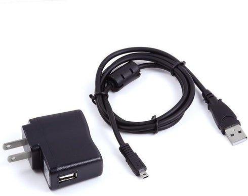 in-Camera USB AC Power Adapter/Battery Charger + USB Cord for Panasonic DMC-SZ7 s...