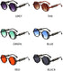 Red Retro Steampunk Sunglasses Vintage Style Sun Glasses Round Metal Frame Circle Glasses Street Shot Eyewear Unisex Cool Sun Glasses Gifts, Women...