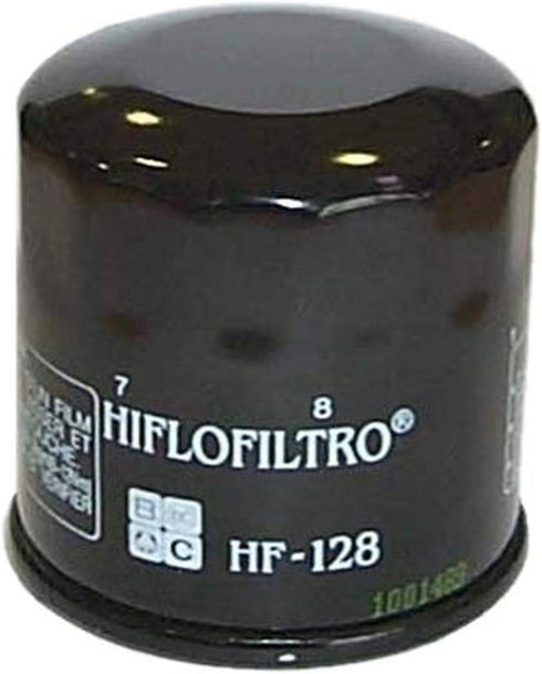 HiFloFiltro HF128 Premium Oil Filter, Single...
