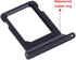 SIM Card Tray Holder Slot Replacement for iPhone 12 (Black) with Waterproof Rubber Ring and Eject Pin (Single Sim Version)......