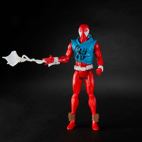 Marvel Spider-Man: Across The Spider-Verse Scarlet Spider Toy, 6-Inch-Scale Action Figure with Web Accessory, Marvel Toy for Kids Ages 4 and Up...