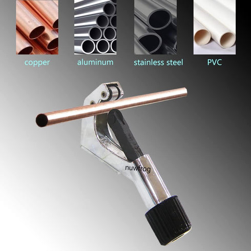 Tubing and Pipe Cutter 1/4 to 1-5/8 Inch with Extra Blade and Reamer for Cutting Aluminum/Plastic Tube/Copper/thin Stainless Steel/PVC/Brass pipe....