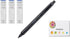 uni Kurutoga KS 0.3mm Mechanical Pencil Black (M3KS1P.24)+uni Mechanical Pencil Lead,The Uni Smudge-Proof Leads 0.3mm HB 3 Set Sticky Notes...