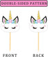 Unicorn Cupcake Toppers Cake Decoration for Unicorn Themed Baby Shower Gender Reveal Party Supplies- Set of 24...