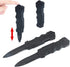 Retractable Plastic Knife Prop Costume Disappearing Dagger Knife Fake Trick Gadget Toy For Halloween Fools Day Party (3 PCS A)...