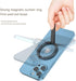 for MagSafe Phone Holder, Magnetic Phone Grip with Ring Holder and Stand, Compatible with iPhone 14/13/12 Series...