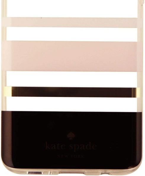Kate Spade Flexible Hardshell Case for Galaxy S9 - Charlotte Stripe Black...