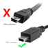 chenyang Mini USB Extension Cable, USB 2.0 Mini USB 5Pin Male to Female Power Charging Data Transfer Extension Cable for Dash Cam/GPS/Camera 4.92F...