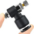 TAILONZ PNEUMATIC 3 Pack SL6-M5 Push to Connect Air Line Fitting Air Flow Control Valve 6MM od M5 Npt Elbow 90 Degree Air Speed Control Valve Fitt...