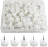100PCS 13MM Nail-on Furniture Glide with Box Small Round Chair Glides Furniture Sliders for Hardwood...