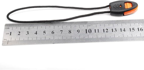 5 Pack Zipper Pull Whistles, Loud Emergency Survival Whistle for Kayak Canoe Fishing Lanyard Zipper Pull Cord Ends Lock Paracord Knife Outdoor Cam...