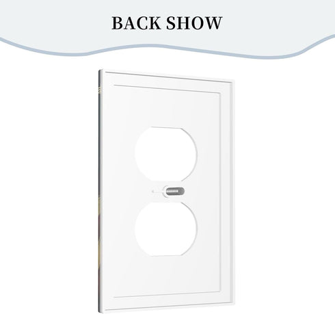 Statue of Liberty Holding Guitar Light Switch Cover 1 Gang Outlet Plate Single Duplex Wall Plate Covers Decorative Switchplate Covers Electrical F...