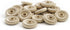 Craftparts Direct 1" Classic Wood Wheels – Pack of 50, 3/8" Thick Birch Wheels with Pre-Drilled Holes for DIY Crafts, Toy Making, and Hobby Projec...
