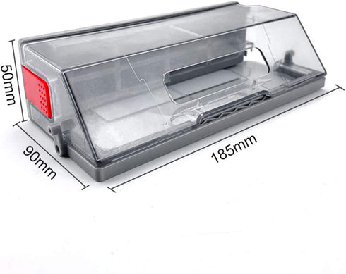 Dust Bin Box for ECOVACS Deebot T8 N8 T5 N5 950 Vacuum Cleaner Robot Accessories, Not Suitable for Automatic Dust Collection Plate...