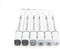 6 Colors Grayscale Art Marker Pen Double-Ended Sketch Markers Alcohol Based Ink Neutral Gray Tones Art Supplies (6 Colors Green gery style)...