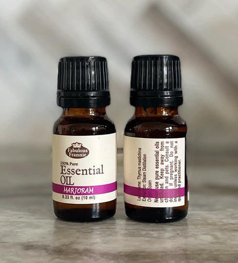 Fabulous Frannie Marjoram Pure Essential Oil Grade 10 ml (.33oz)...