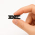 LWR CRAFTS Wooden Mini Clothespins 100 Per Pack 1" 2.5cm (Black)...