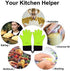 GEEKHOM Grilling Gloves, Heat Resistant Gloves BBQ Kitchen Silicone Oven Mitts, Long Waterproof Non-slip Potholder for Barbecue, Cooking, Baking(G...