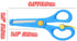 8 Pack DIY Art & Craft ScissorsKids Safety Scissors Preschool Training Scissors Kids Toddler Safety Spring Scissors...