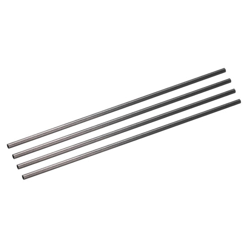 uxcell 4Pcs Carbon Fiber Tube 2.5 x 4 x 200mm Pultruded Carbon Fiber Tubing for RC Airplane Kite Wing Tube Quadcopter Arm...