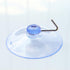 20Pcs Clear Suction Cups with Hooks PVC Plastic Transparent Sucker Hanger Industrial Hooks for Daily Home Decoration and Organization,Storage and ...