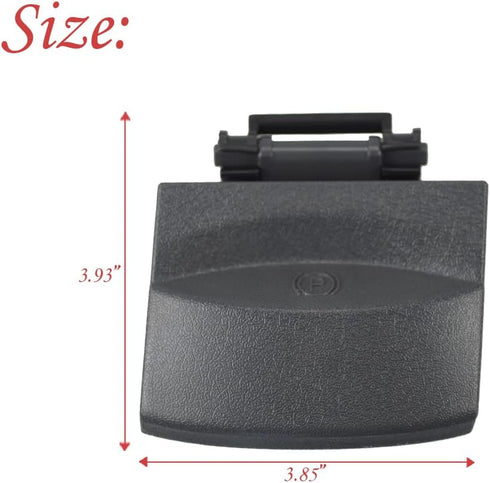 RLB-HILON Parking Brake Release Handle?Compatible with Dodge Ram 1500 RAM 2500 RAM 3500 Dodge Durango, Slate Gray Color, Replace# ZR95XDHAH...