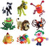 100 Pieces Fuzzy Chenille Stems Pipe Cleaners for Arts and Crafts (Light Green)...