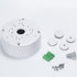 Universal Bullet Security Camera Junction Box Mount Bracket Plastic Rainproof Junction Box Mount Bracket for IP Camera Electric Enclosure, Indoor/...